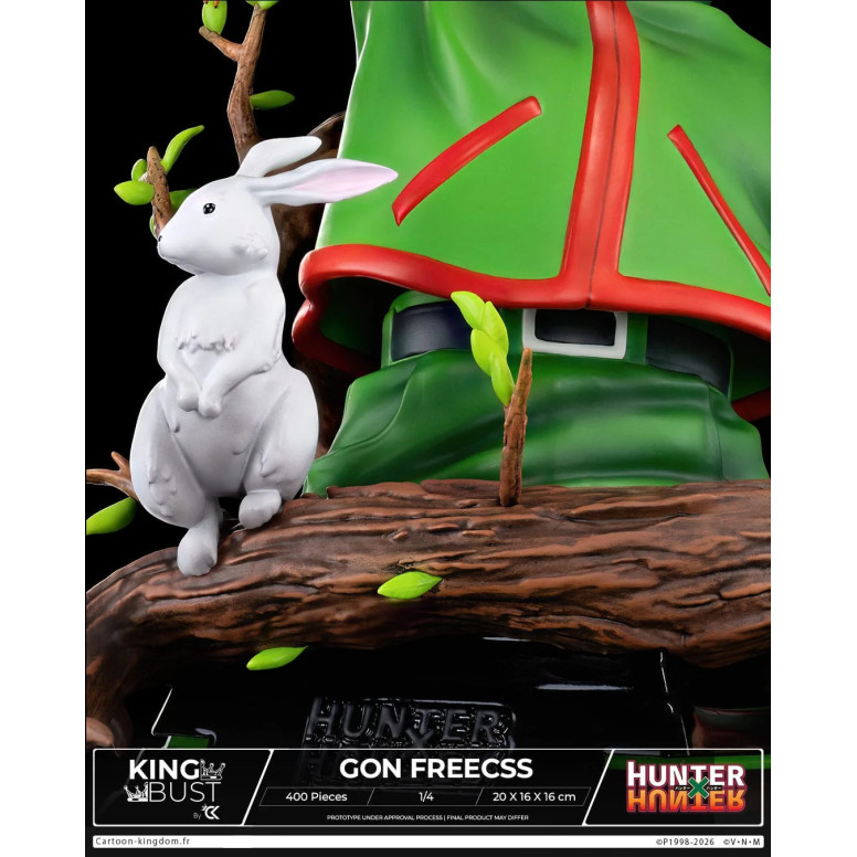 Cartoon Kingdom - Rey Busto Gon Freecss 1/4 - Hunter × Hunter - Edición Limitada