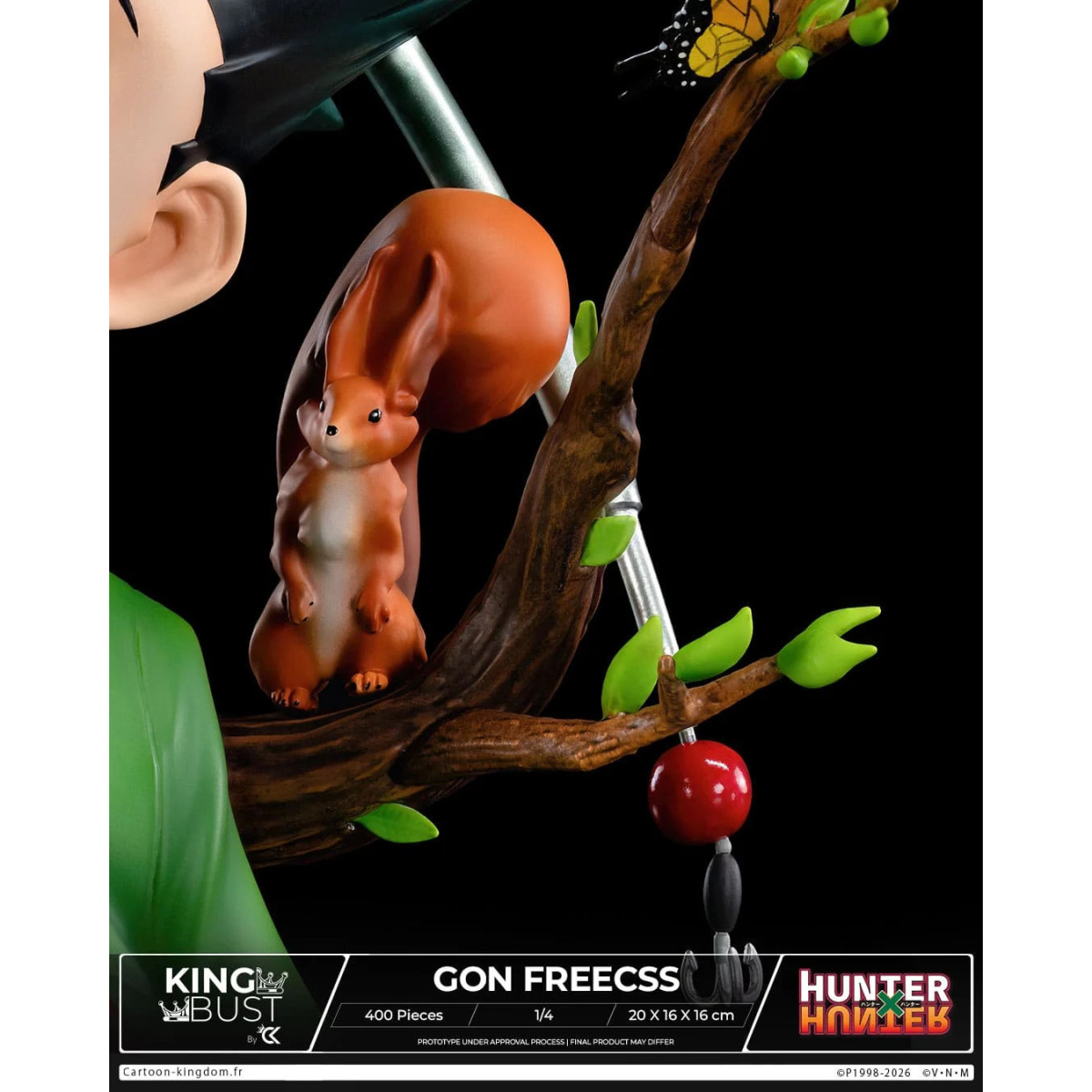 Cartoon Kingdom - Rey Busto Gon Freecss 1/4 - Hunter × Hunter - Edición Limitada