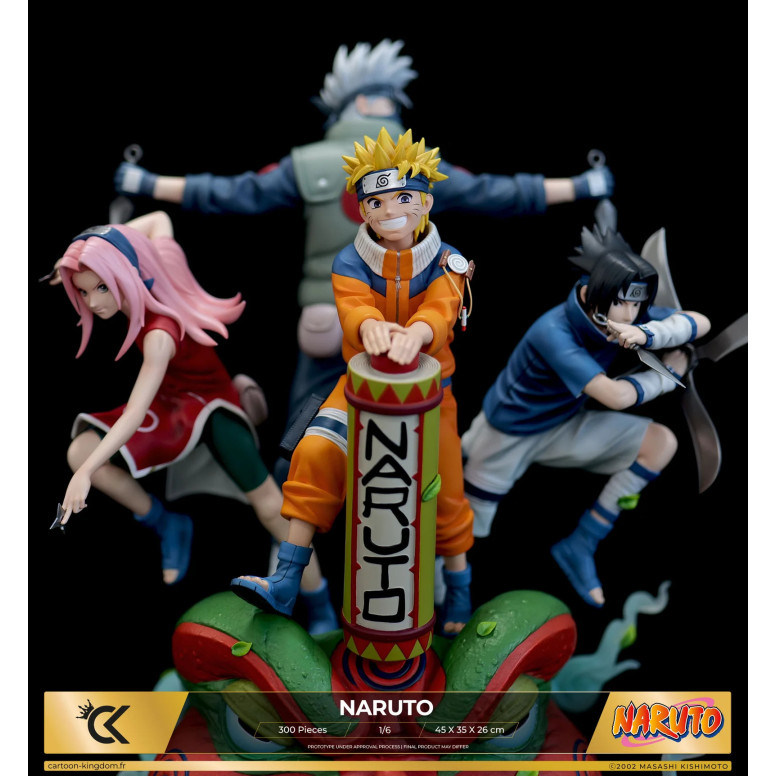 Cartoon Kingdom - Naruto (Equipo 7) 1/6 Edición Limitada