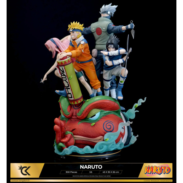 Cartoon Kingdom - Naruto (Equipo 7) 1/6 Edición Limitada