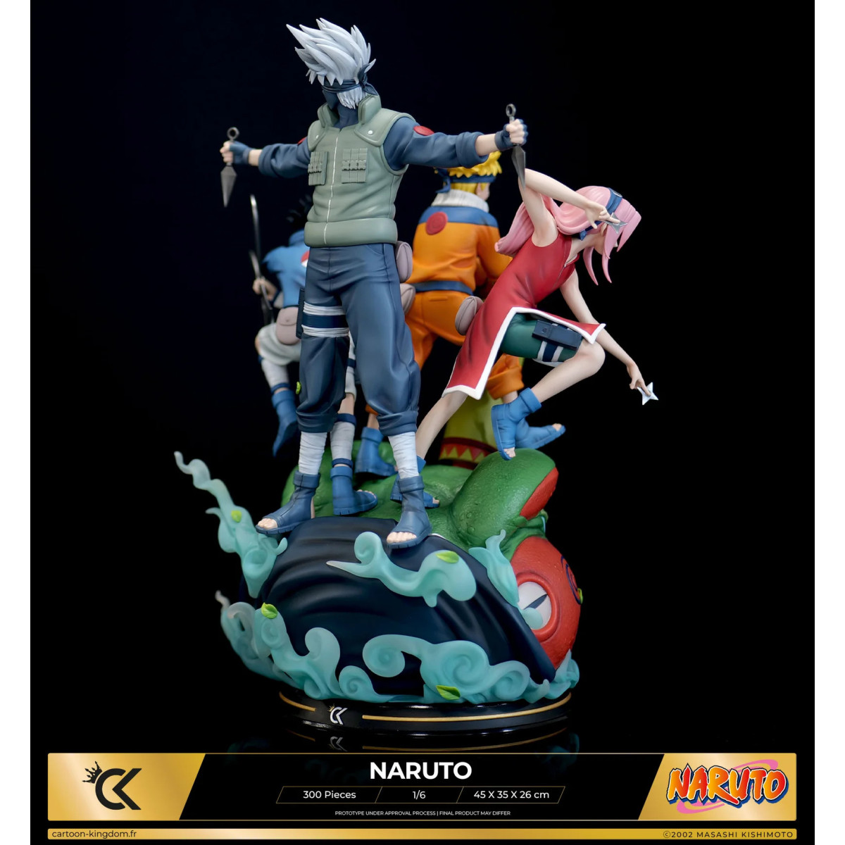 Cartoon Kingdom - Naruto (Equipo 7) 1/6 Edición Limitada