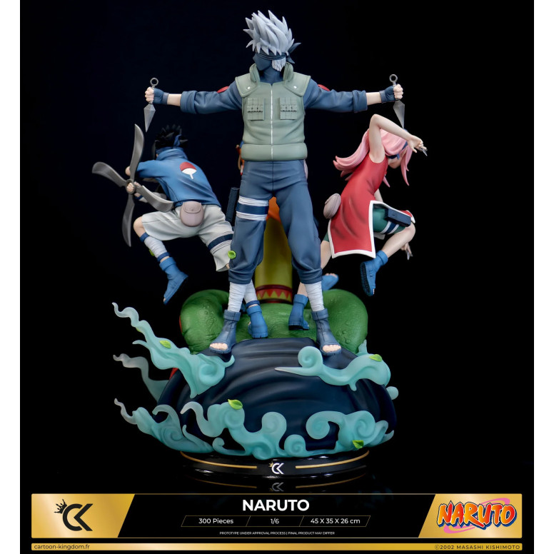 Cartoon Kingdom - Naruto (Equipo 7) 1/6 Edición Limitada