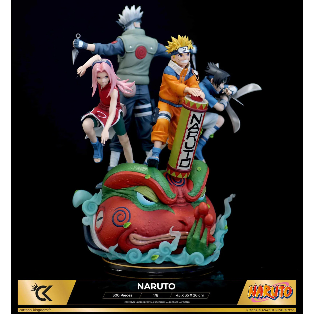 Cartoon Kingdom - Naruto (Equipo 7) 1/6 Edición Limitada