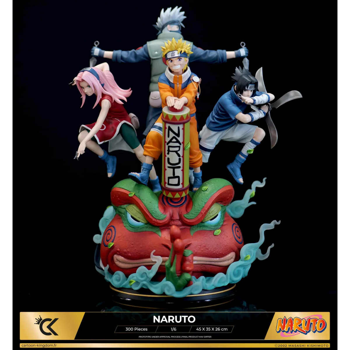Cartoon Kingdom - Naruto (Equipo 7) 1/6 Edición Limitada