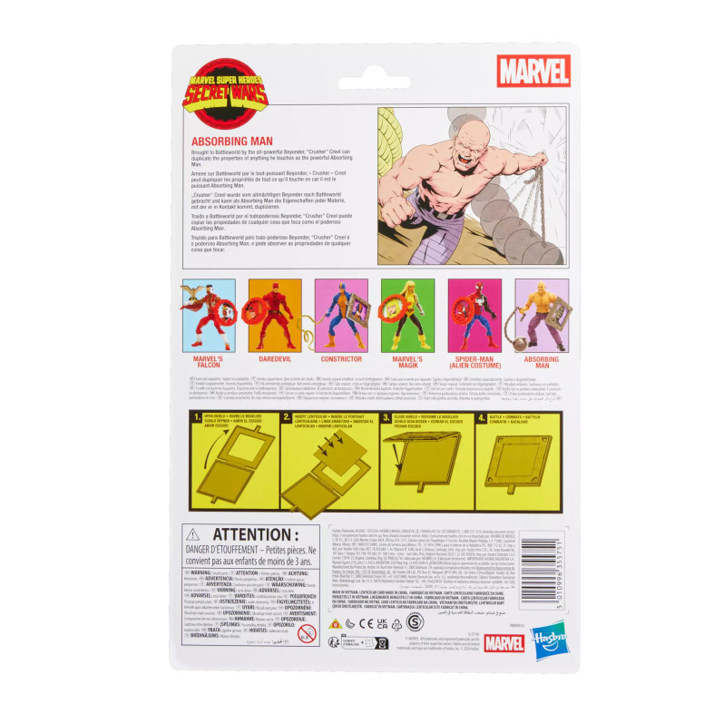 Hasbro Marvel Legends Serie - Absorbing Man - Secret Wars serie 2