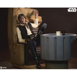 Sideshow Star Wars - Han Solo: Perdón por el desorden Formato Premium Material Mixto 1/4 - Una Nueva Esperanza
