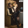Sideshow Star Wars - Han Solo: Perdón por el desorden Formato Premium Material Mixto 1/4 - Una Nueva Esperanza