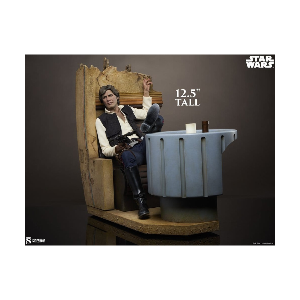 Sideshow Star Wars - Han Solo: Perdón por el desorden Formato Premium Material Mixto 1/4 - Una Nueva Esperanza