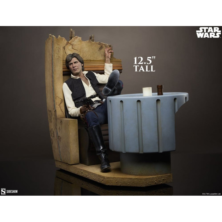 Sideshow Star Wars - Han Solo: Perdón por el desorden Formato Premium Material Mixto 1/4 - Una Nueva Esperanza