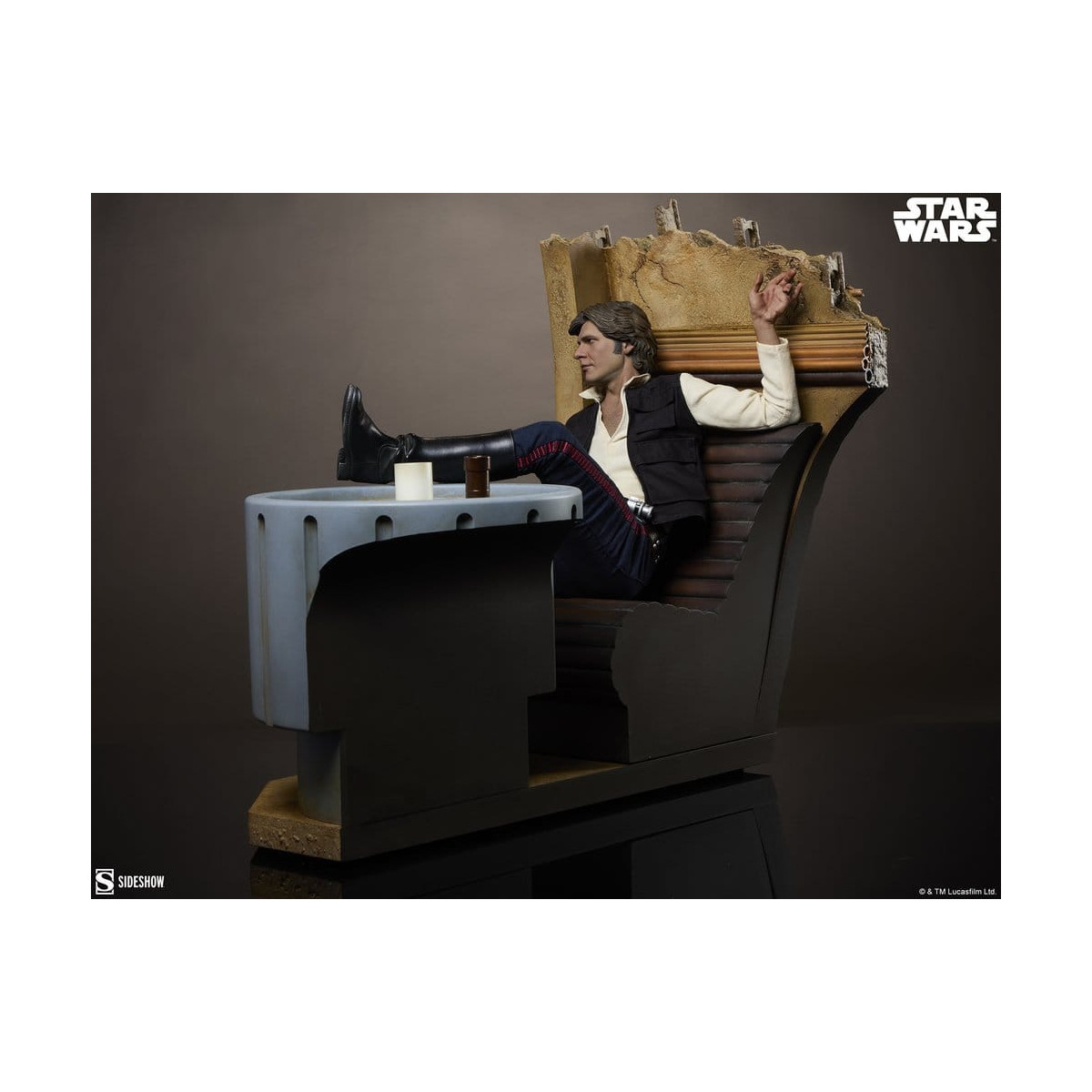 Sideshow Star Wars - Han Solo: Perdón por el desorden Formato Premium Material Mixto 1/4 - Una Nueva Esperanza
