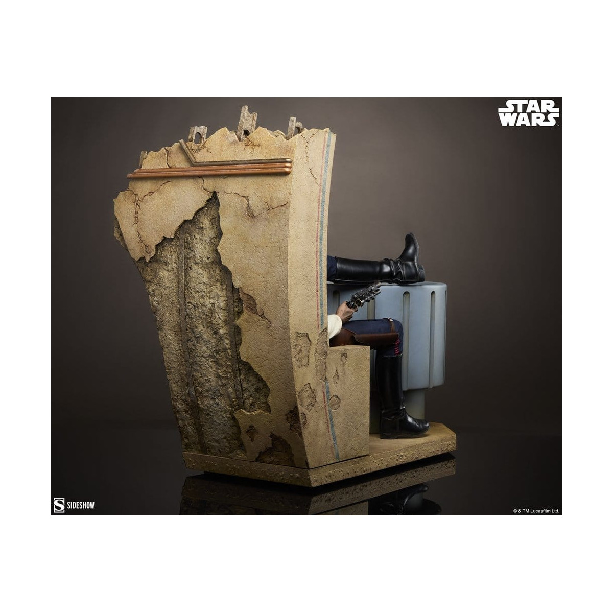 Sideshow Star Wars - Han Solo: Perdón por el desorden Formato Premium Material Mixto 1/4 - Una Nueva Esperanza