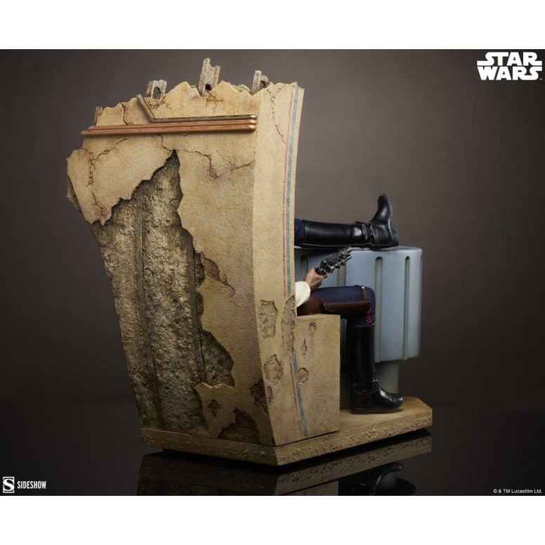 Sideshow Star Wars - Han Solo: Perdón por el desorden Formato Premium Material Mixto 1/4 - Una Nueva Esperanza