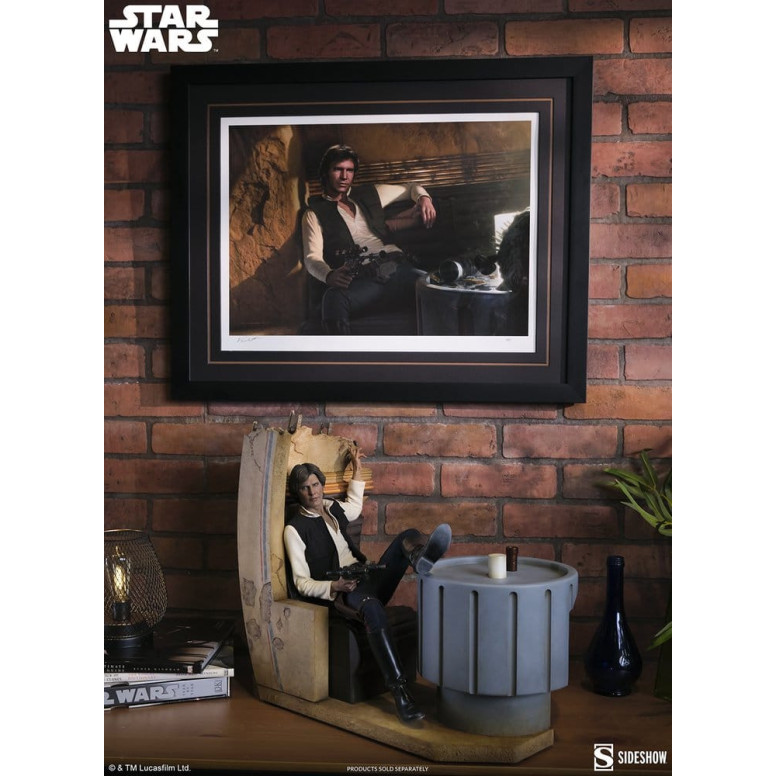 Sideshow Star Wars - Han Solo: Perdón por el desorden Formato Premium Material Mixto 1/4 - Una Nueva Esperanza