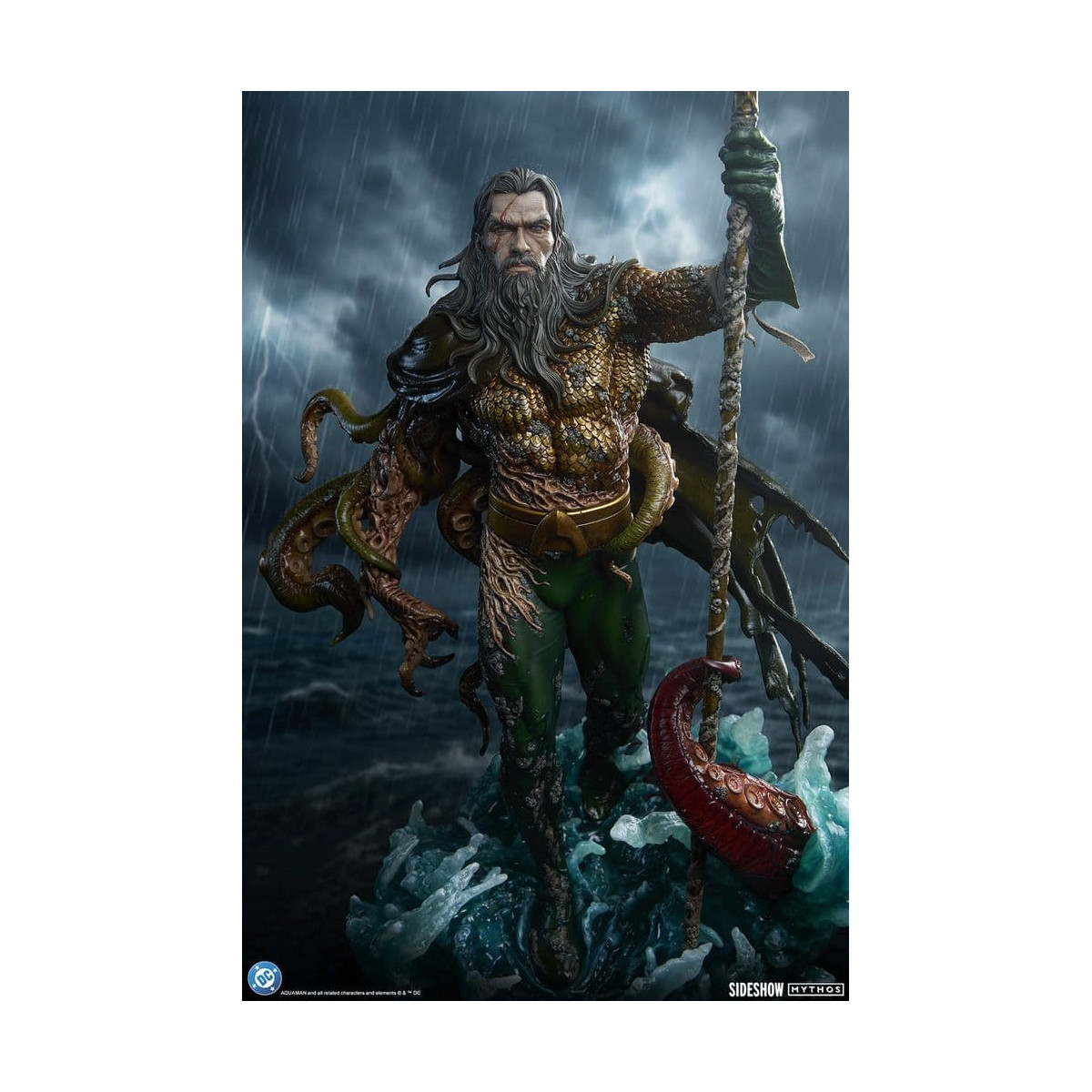 Sideshow - DC Comics Mythos - Aquaman: Señor de las Profundidades Formato Premium 1/4