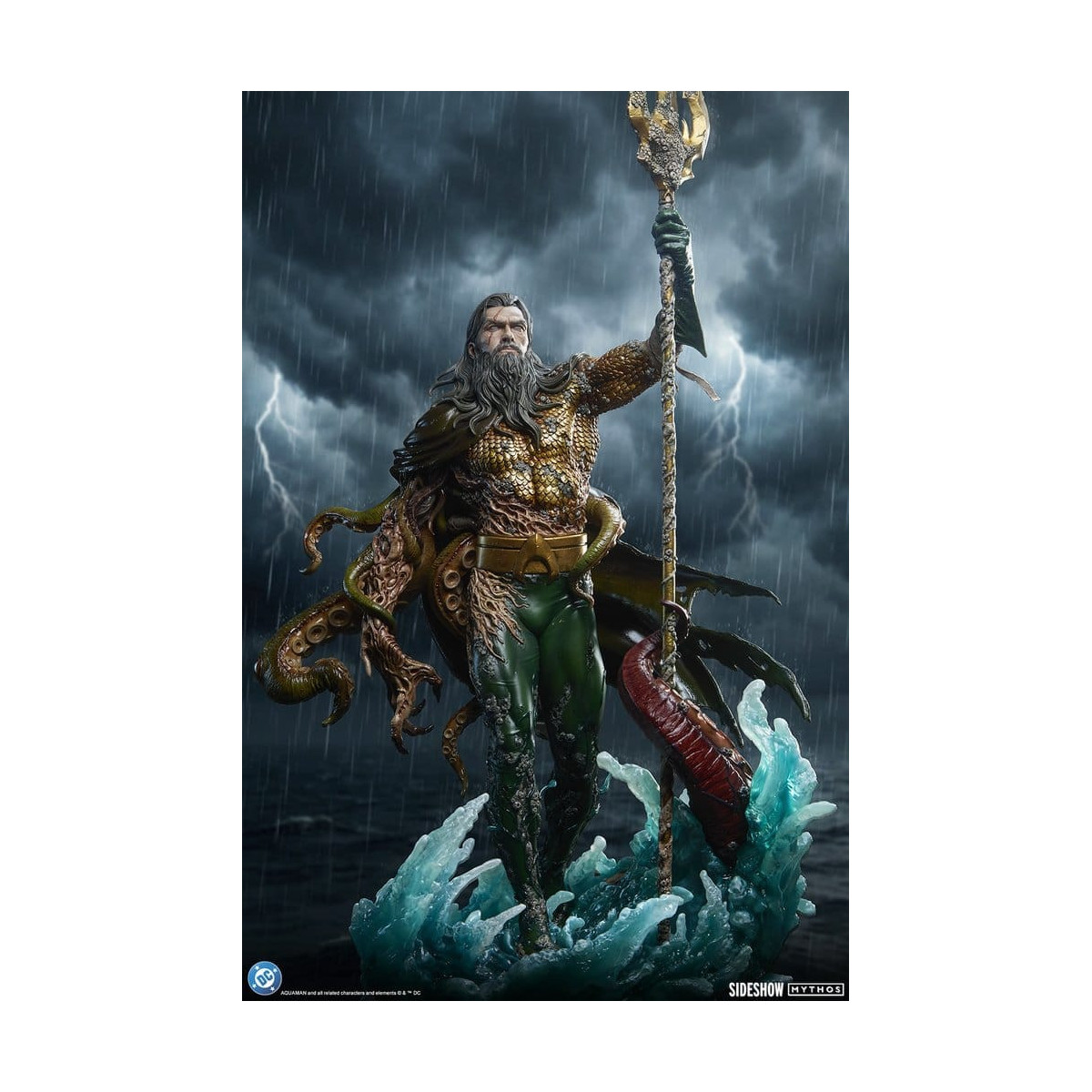 Sideshow - DC Comics Mythos - Aquaman: Señor de las Profundidades Formato Premium 1/4