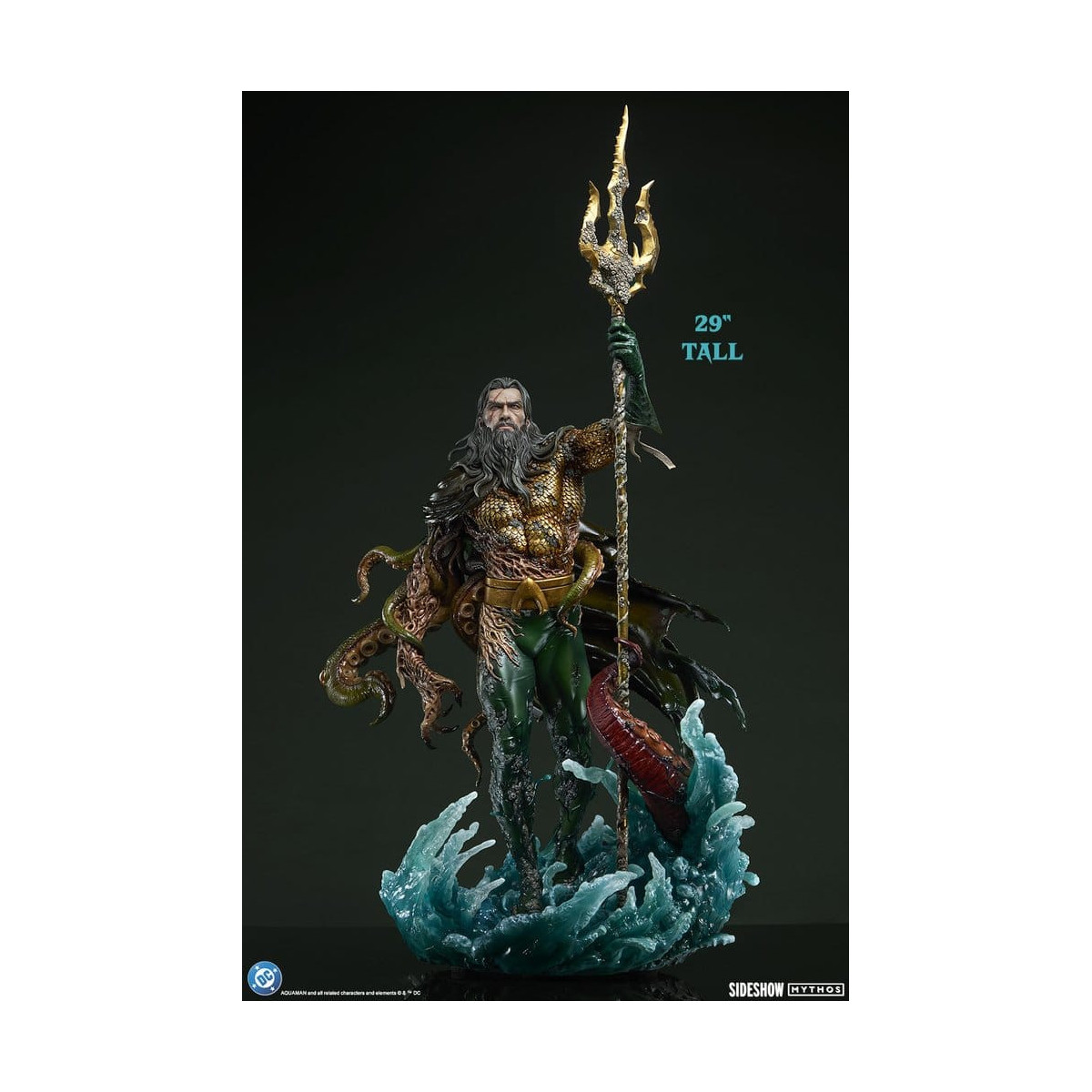 Sideshow - DC Comics Mythos - Aquaman: Señor de las Profundidades Formato Premium 1/4