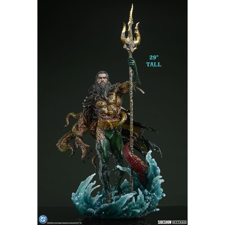 Sideshow - DC Comics Mythos - Aquaman: Señor de las Profundidades Formato Premium 1/4