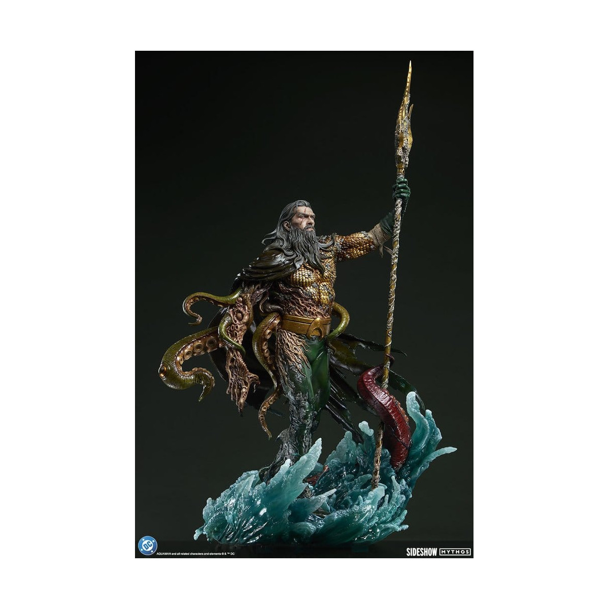 Sideshow - DC Comics Mythos - Aquaman: Señor de las Profundidades Formato Premium 1/4