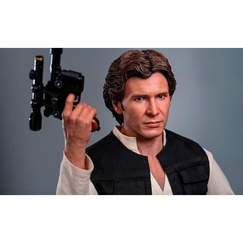 Hot Toys Star Wars Episodio IV - Han Solo Película Cuarto de Escala Figura Coleccionable