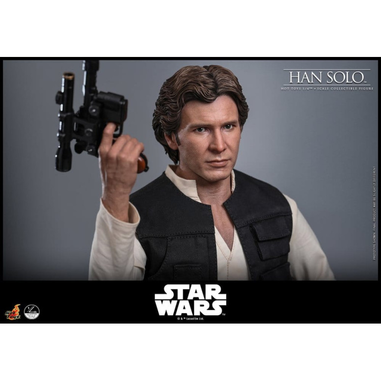Hot Toys Star Wars Episodio IV - Han Solo Película Cuarto de Escala Figura Coleccionable