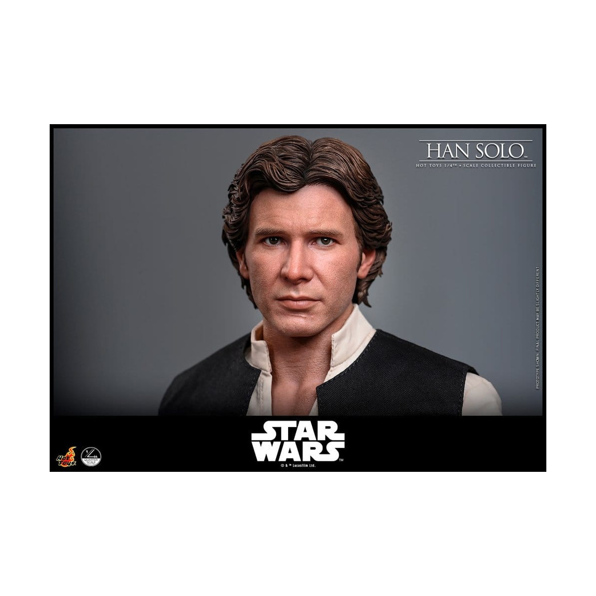 Hot Toys Star Wars Episodio IV - Han Solo Película Cuarto de Escala Figura Coleccionable