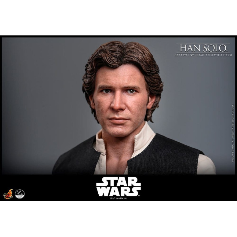 Hot Toys Star Wars Episodio IV - Han Solo Película Cuarto de Escala Figura Coleccionable