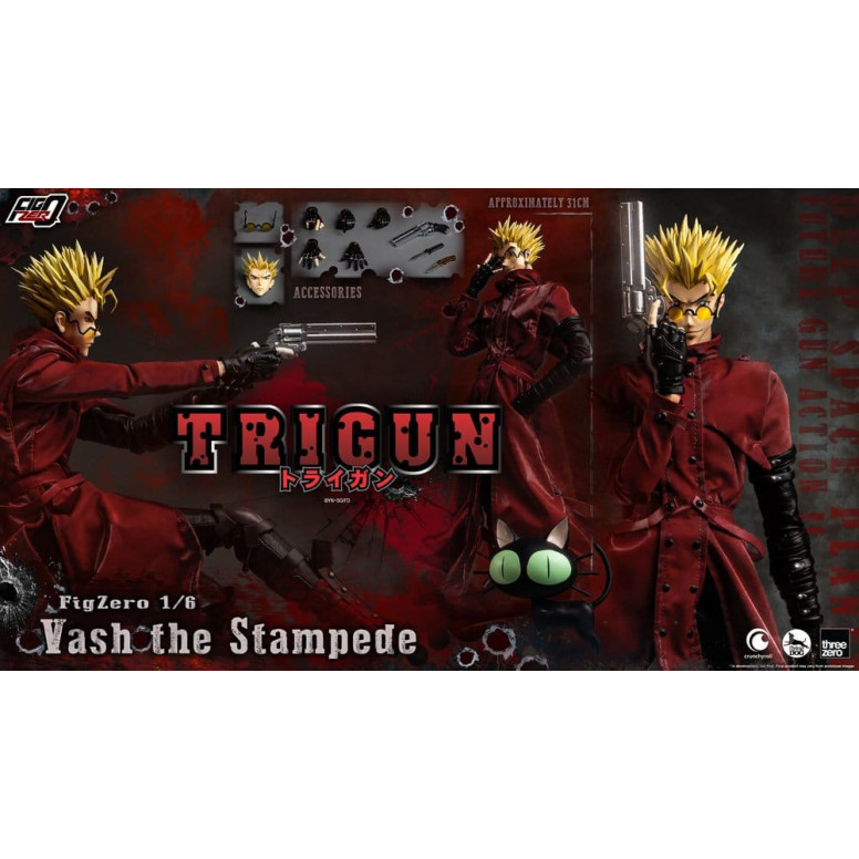 Three Zero FigZero - Vash the Stampede 1/6 - Trigun