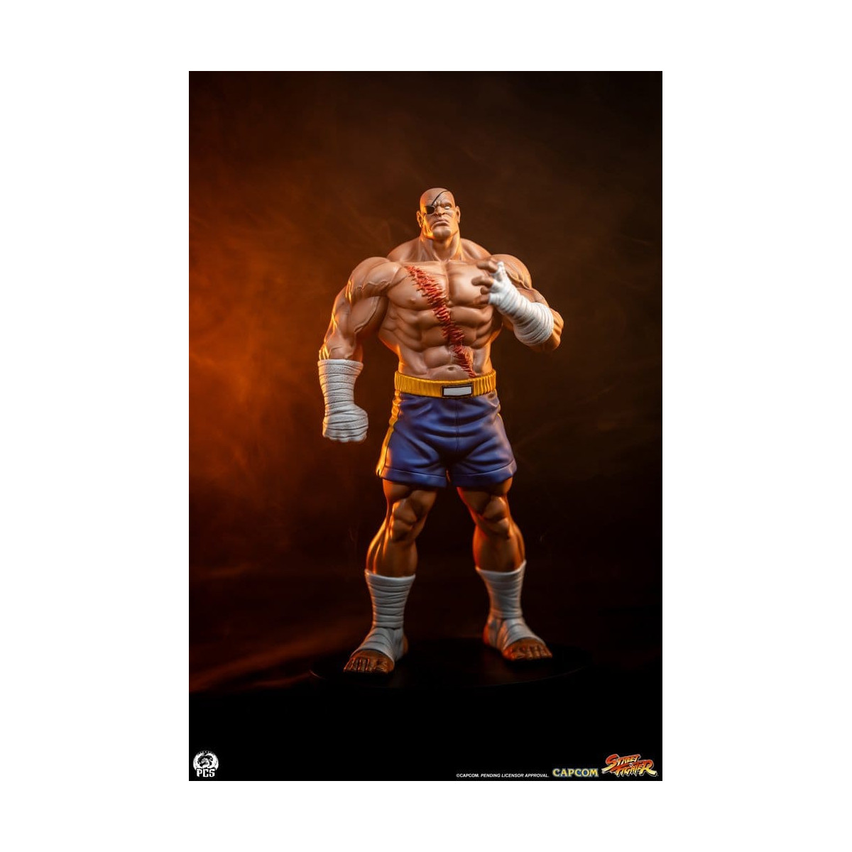 PCS - Street Fighter: Street Jam - Sagat & Juli Juego de estatuas a escala 1:10