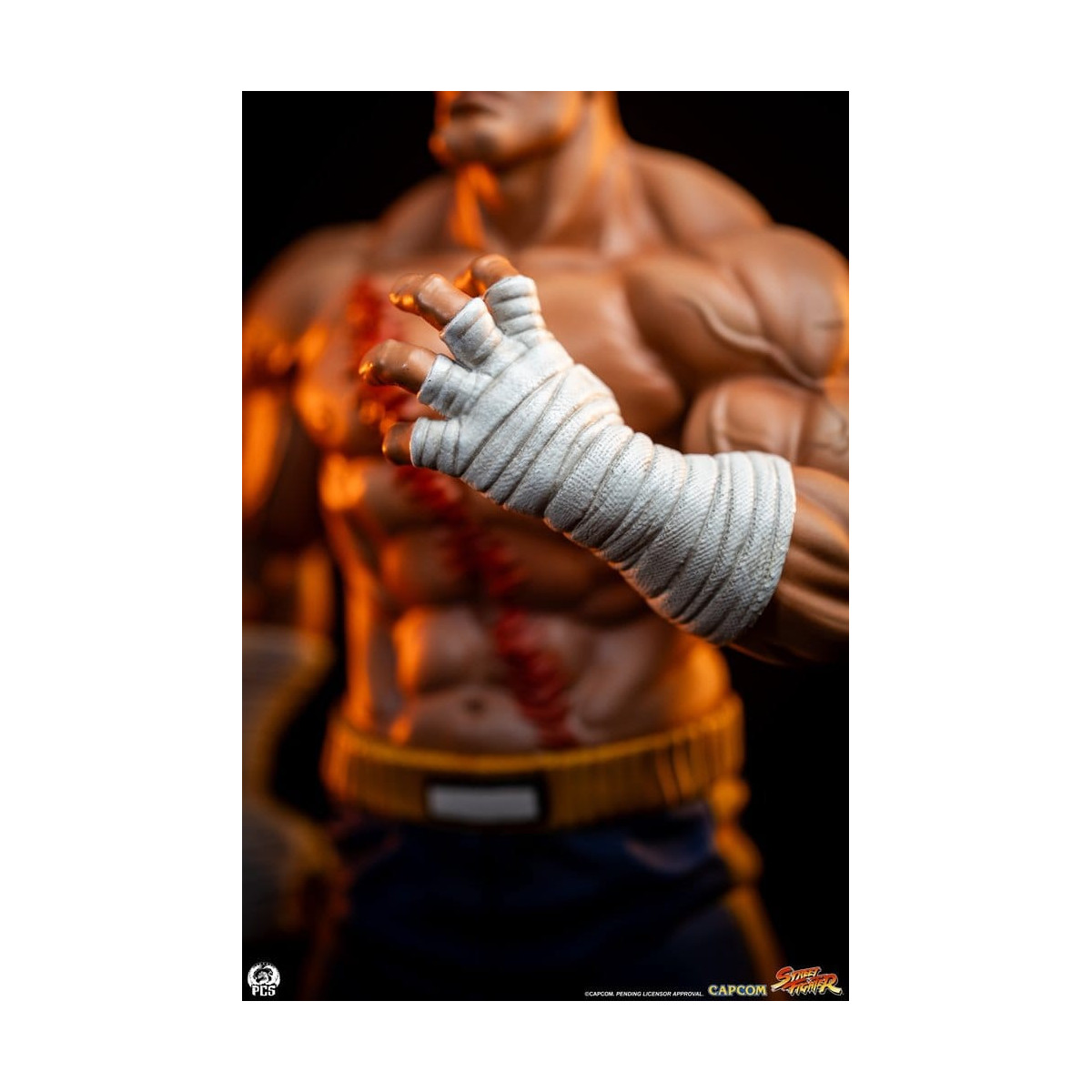 PCS - Street Fighter: Street Jam - Sagat & Juli Juego de estatuas a escala 1:10