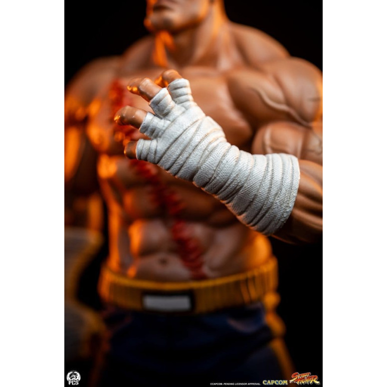 PCS - Street Fighter: Street Jam - Sagat & Juli Juego de estatuas a escala 1:10