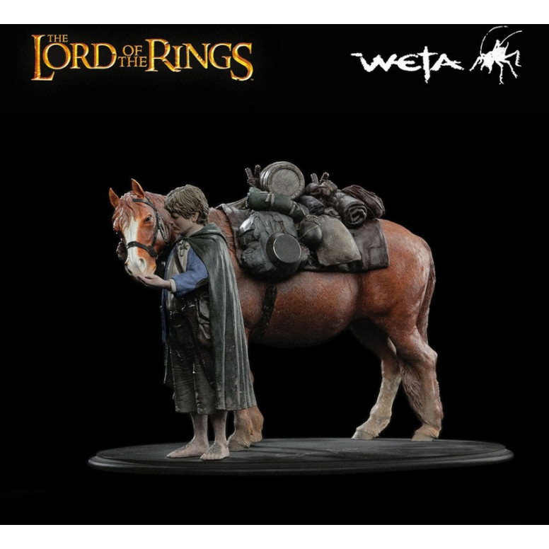 Weta - SAMWISE GAMGEE Y BILL EL PONY 1/6 - El Señor de los Anillos - Segunda mano