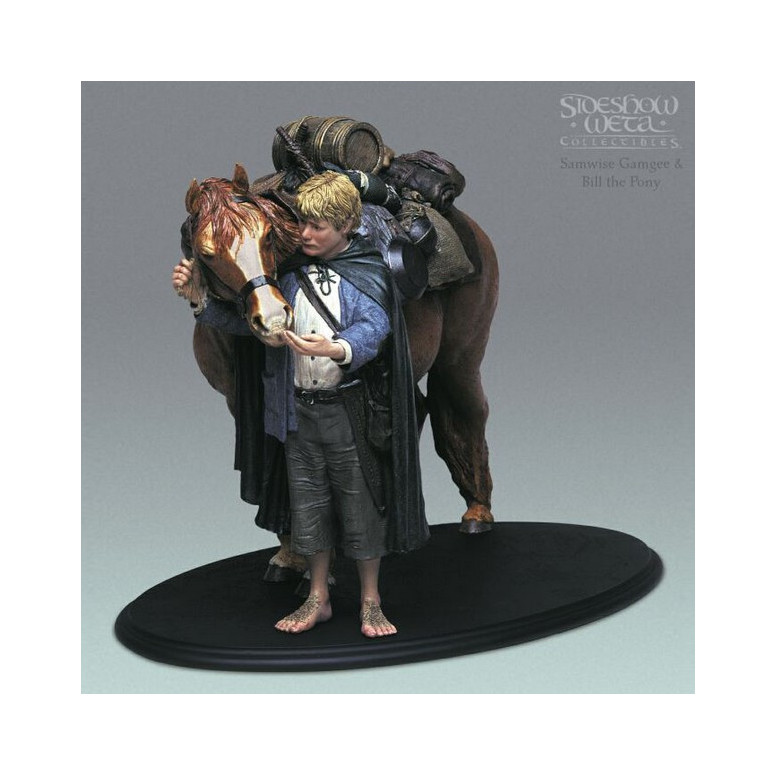 Weta - SAMWISE GAMGEE Y BILL EL PONY 1/6 - El Señor de los Anillos - Segunda mano