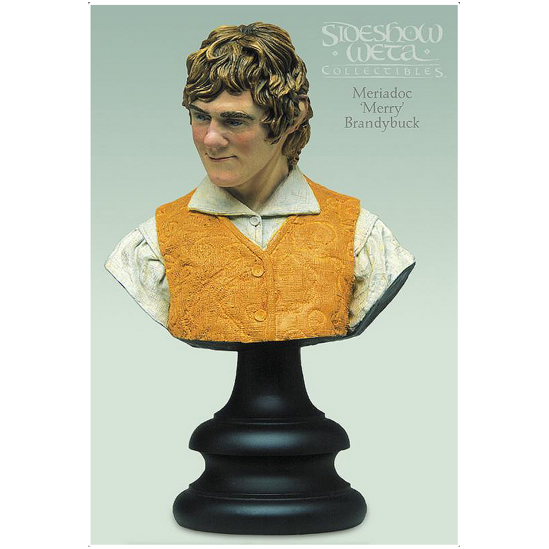 Weta - Busto 1/4 MERIADOC "MERRY" BRANDYBUCK - El Señor de los Anillos - Segunda mano