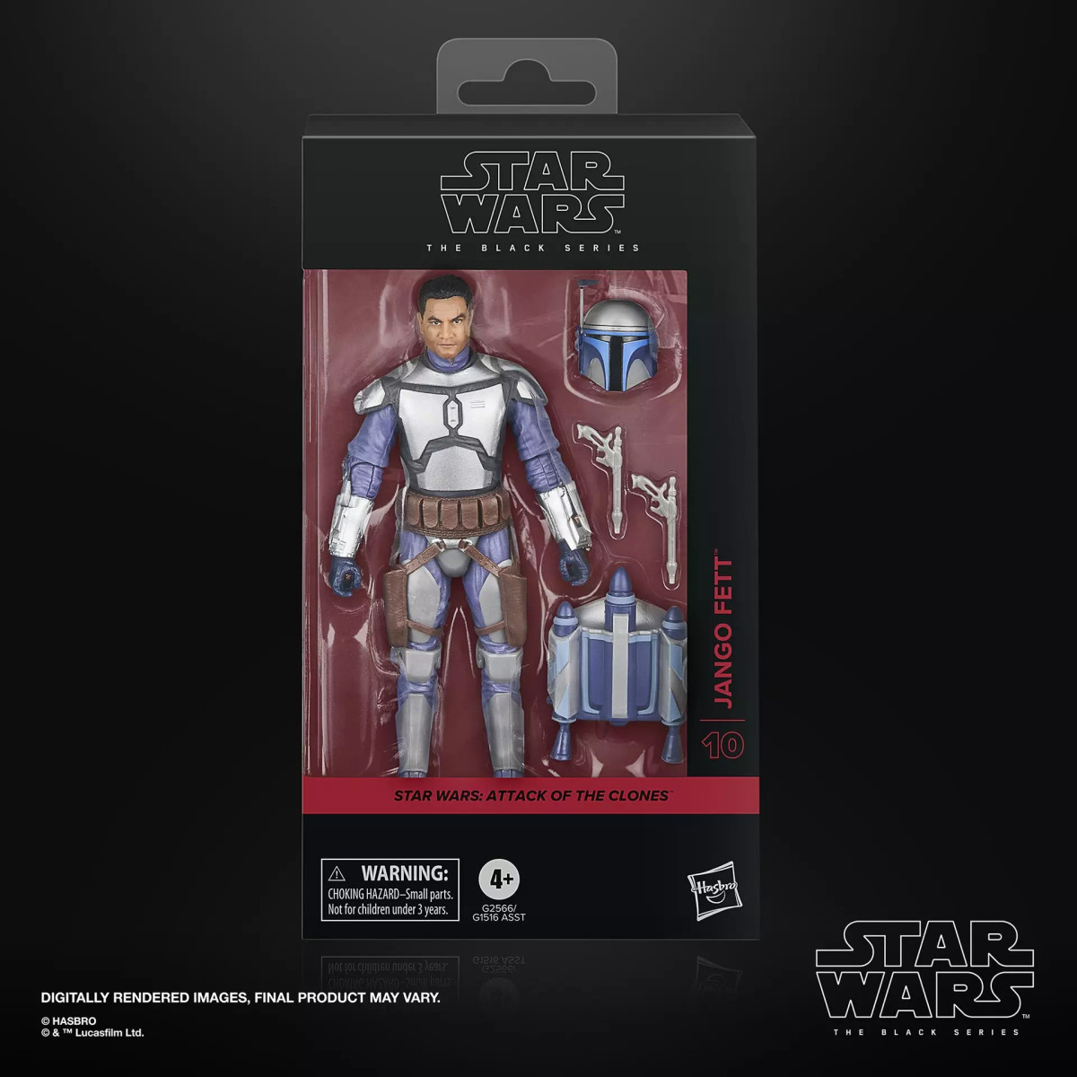 Star Wars Black Series - Jango Fett - El ataque de los clones