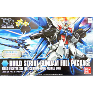 Bandai - Gunpla - Gundam Build Fighters 1/144 HG - GAT-X105B/FP Build Strike Gundam Paquete completo (Sei Iori Custom)