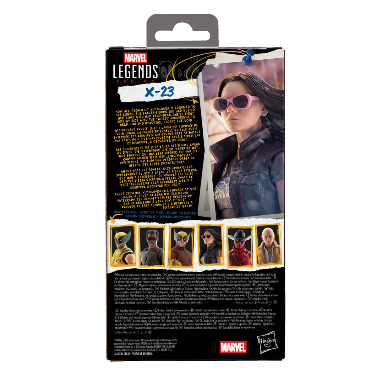 Marvel Legends - X-23 (Laura) - Deadpool y Lobezno