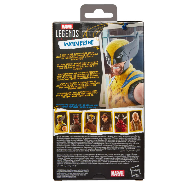 Marvel Legends - Lobezno (sin mangas) - Deadpool & Wolverine