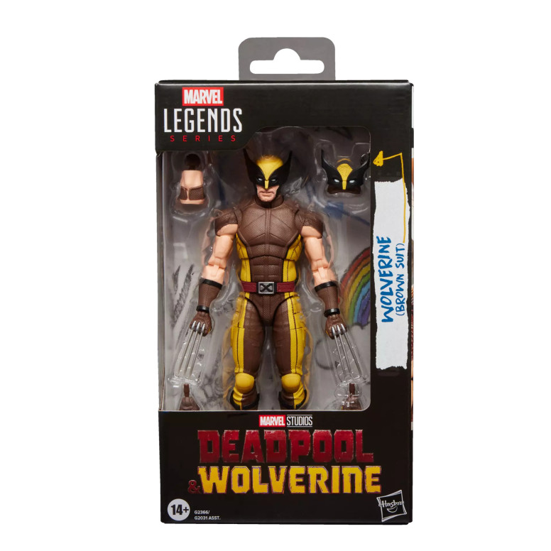 Marvel Legends - Lobezno (Traje marrón) - Deadpool & Wolverine