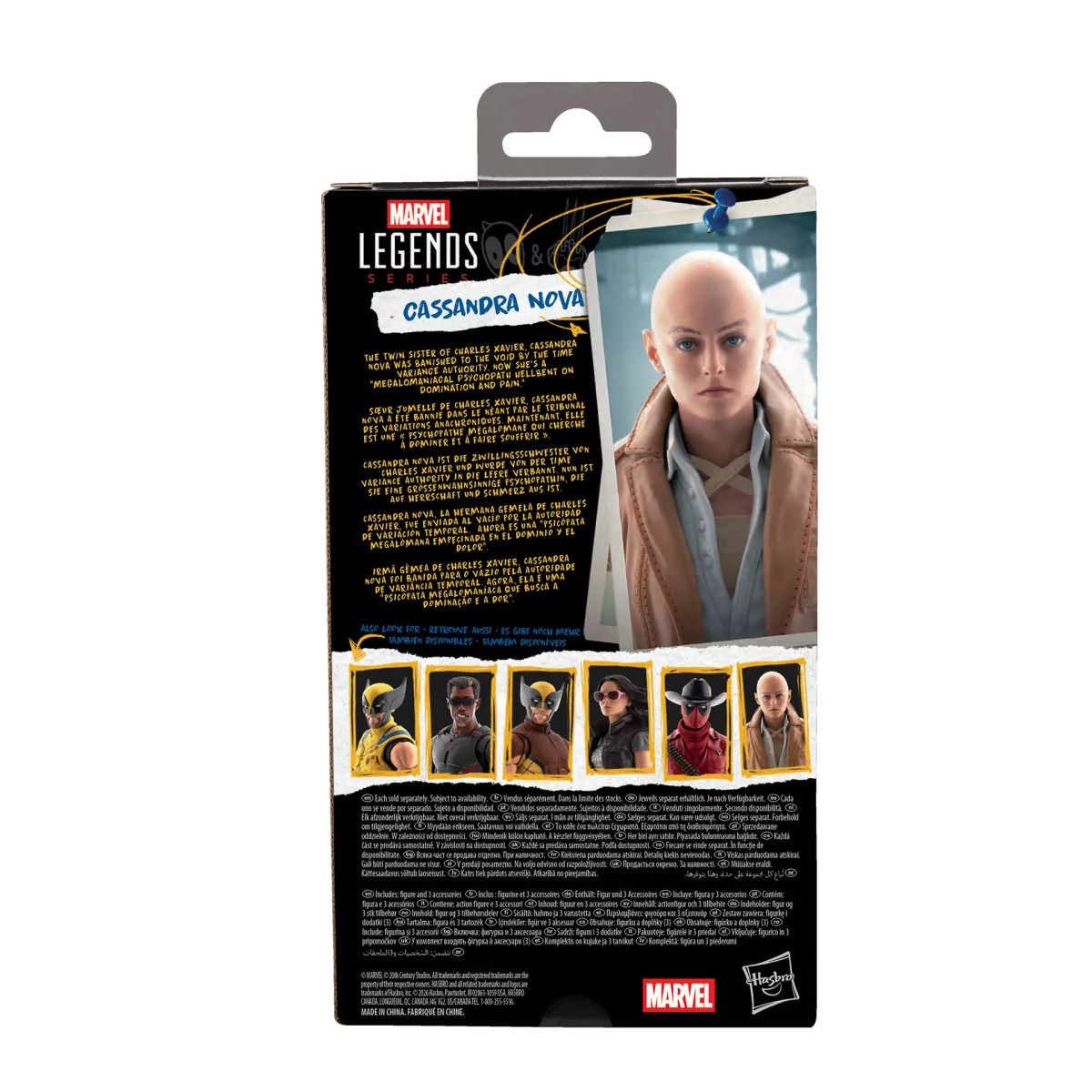 Marvel Legends - Cassandra Nova - Deadpool y Lobezno
