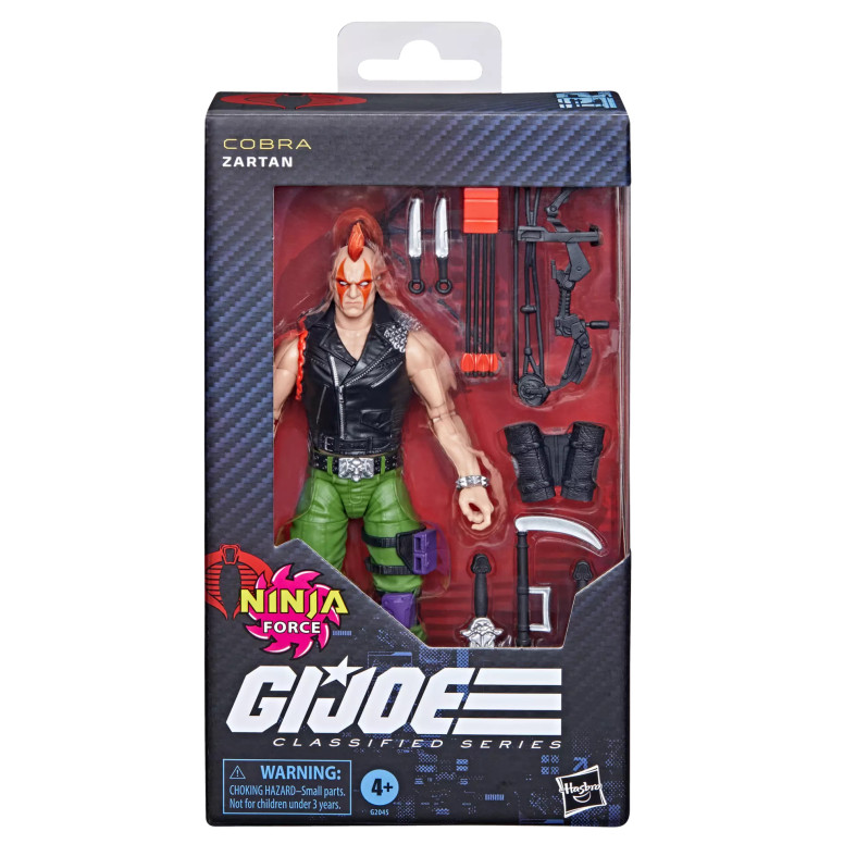 Hasbro G.I.JOE Serie Clasificada - Ninja Force Zartan