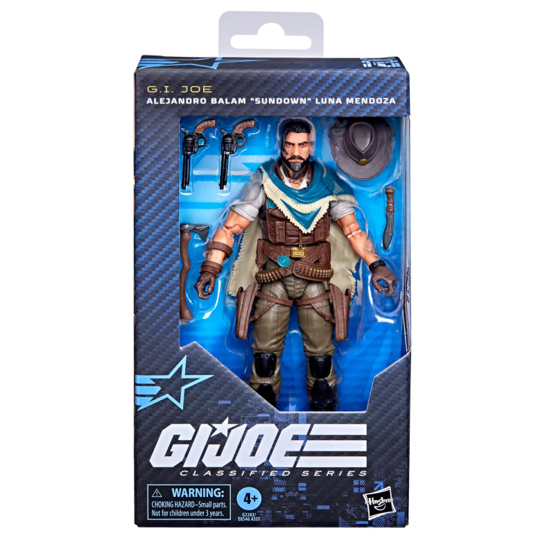 Hasbro G.I.JOE Serie Clasificada - Alejandro Balam "Sundown" Luna Mendoza