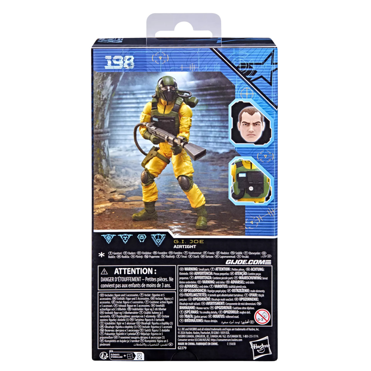 Hasbro G.I.JOE Serie Clasificada - Hermética
