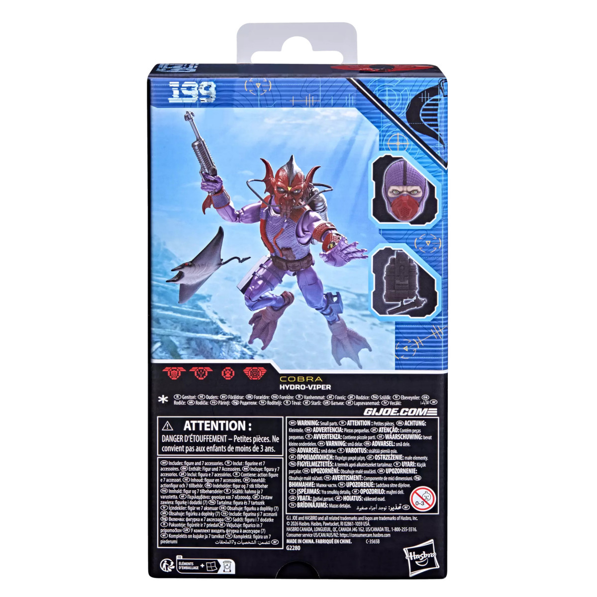 Hasbro G.I.JOE Serie Clasificada - Hydro-Viper
