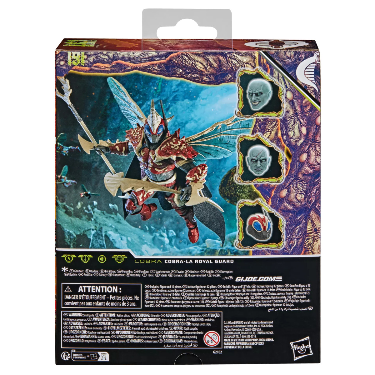 Hasbro G.I.JOE Serie Clasificada - Cobra-La Guardia Real