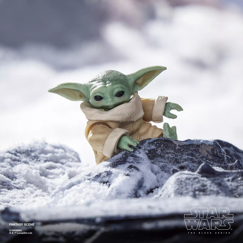 Hasbro Star Wars The Black Series - El Mandaloriano y Grogu