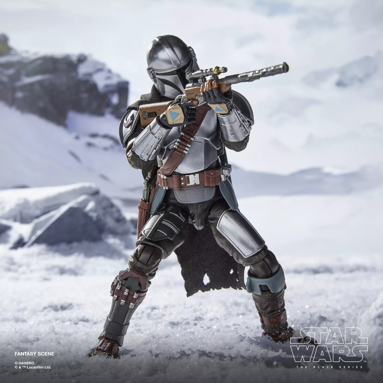 Hasbro Star Wars The Black Series - El Mandaloriano y Grogu
