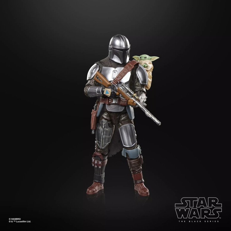 Hasbro Star Wars The Black Series - El Mandaloriano y Grogu
