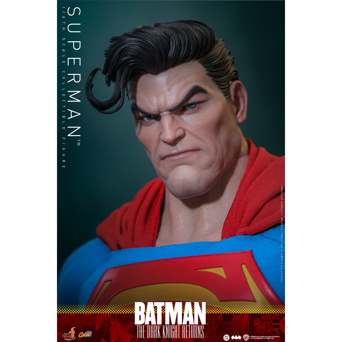 Hot Toys - Superman - Batman: El Caballero Oscuro Regresa Cómic Masterpiece 1/6