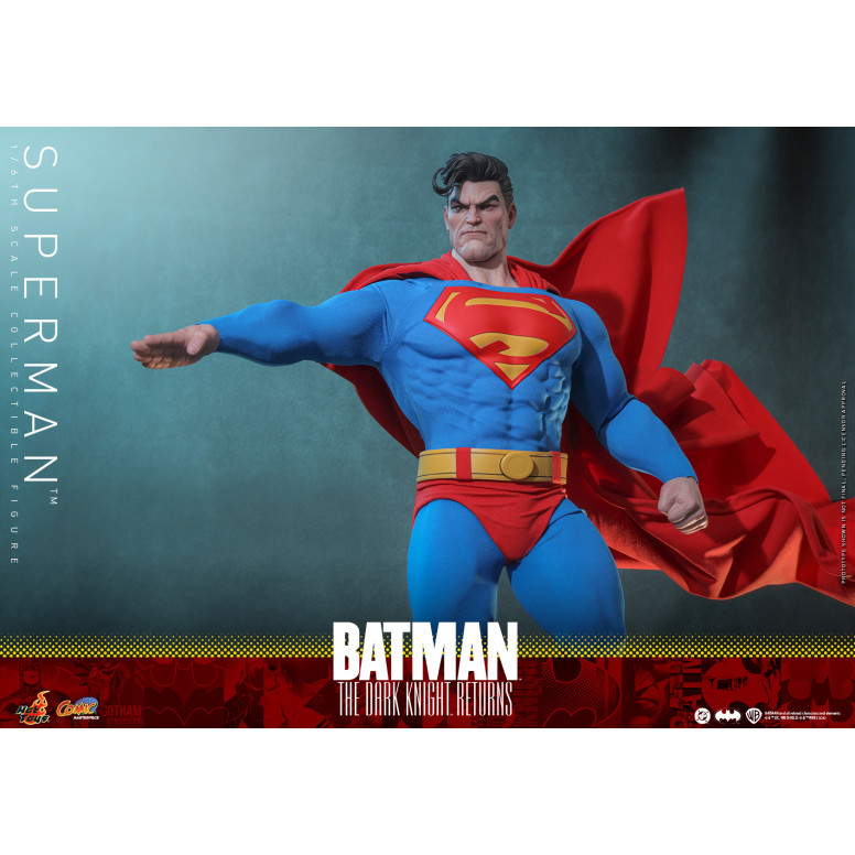 Hot Toys - Superman - Batman: El Caballero Oscuro Regresa Cómic Masterpiece 1/6