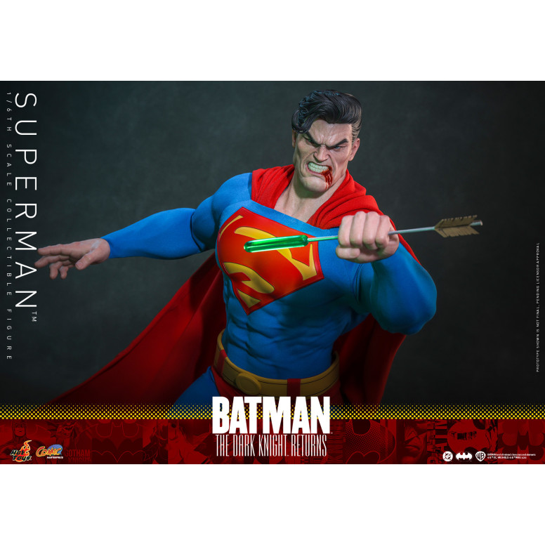 Hot Toys - Superman - Batman: El Caballero Oscuro Regresa Cómic Masterpiece 1/6